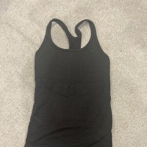 lululemon athletica Black Racerback Tank Top